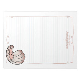 Bloc De Notas Skylar Scallop Lined