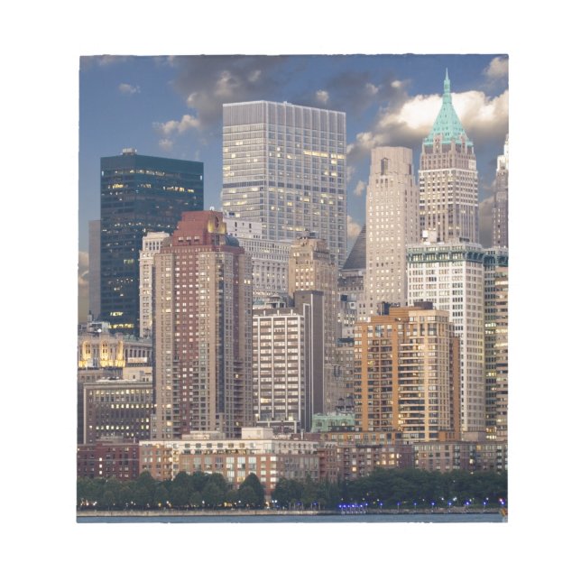 Bloc De Notas Skyline de Nueva York (Frente)