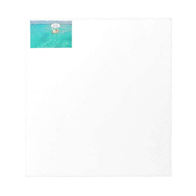 Bloc De Notas Snorkel Pig (Frente)