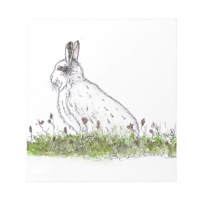 Bloc De Notas Snow Hare (Frente)