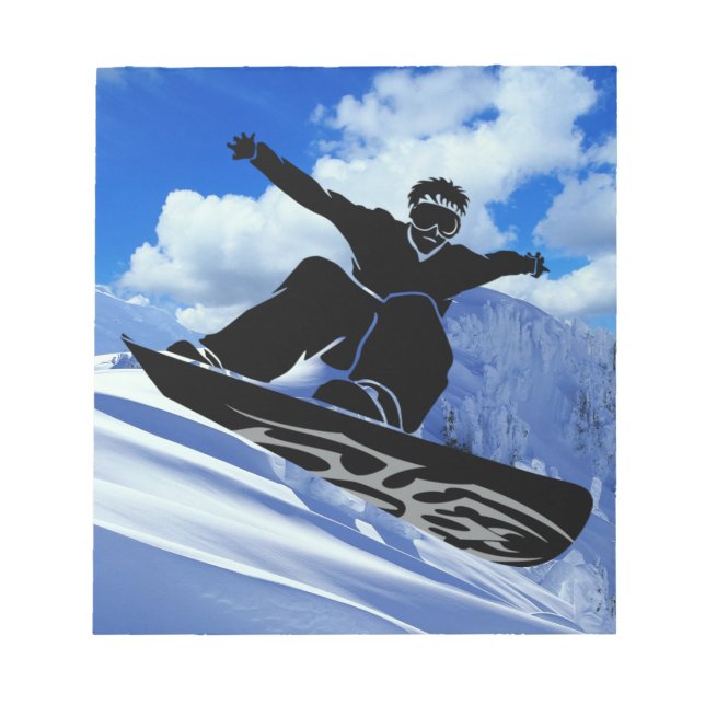 Bloc De Notas snowboard (Frente)