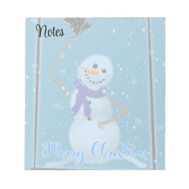Bloc De Notas snowman