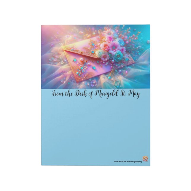 Bloc De Notas Sobre de correo soñador (Lado Izquierdo)