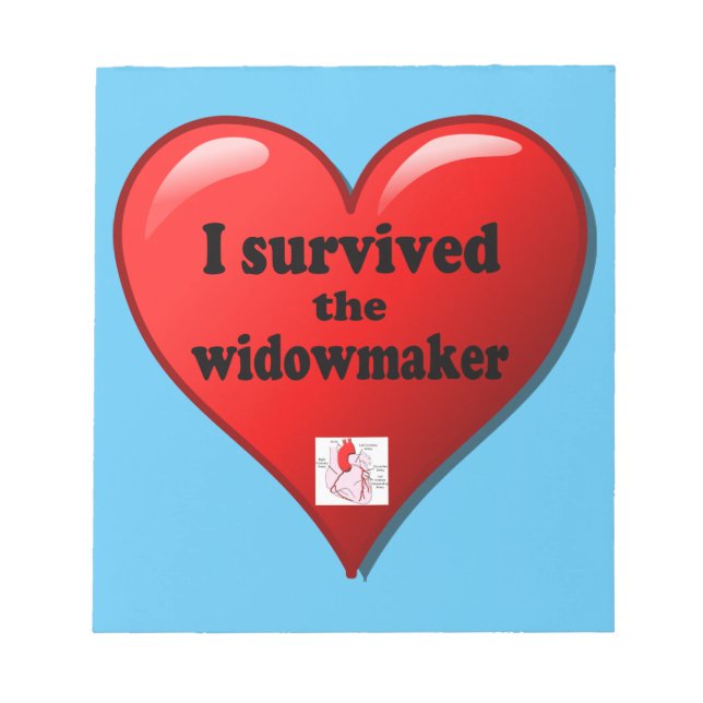 Bloc De Notas Sobreviví al viudo (Frente)