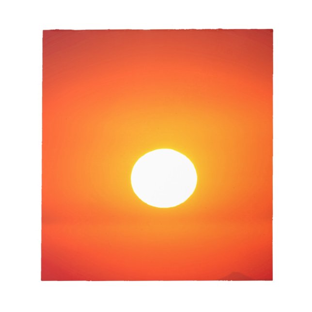Bloc De Notas Sol naranja (Frente)