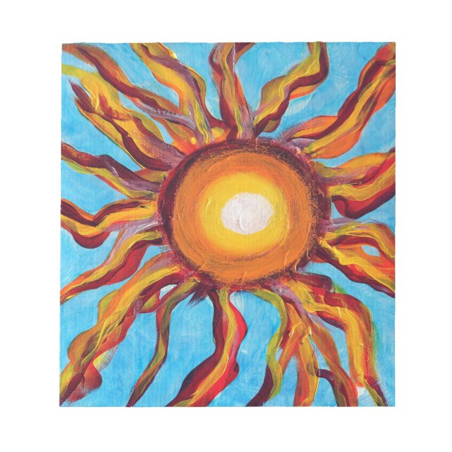 Bloc De Notas Sol salvaje (Frente)