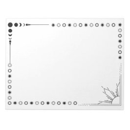 Bloc De Notas sol y ánimo