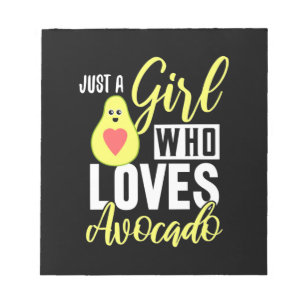 Bloc De Notas Solo un Chica que ama el aguacate