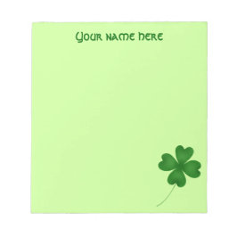 Bloc De Notas Sombrero con suerte simple