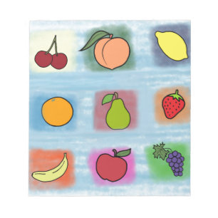Bloc De Notas Sorpresa de frutas