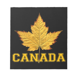 Bloc De Notas Souvenir Canada Maple Leaf Souvenir Canada Varsity