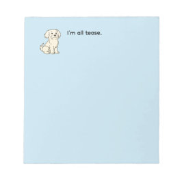 Bloc De Notas Soy All Tease notepad