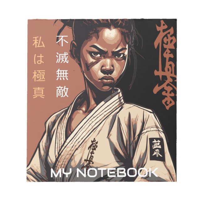 Bloc De Notas Soy Kyokushin, Irrompible, Imparable (Frente)