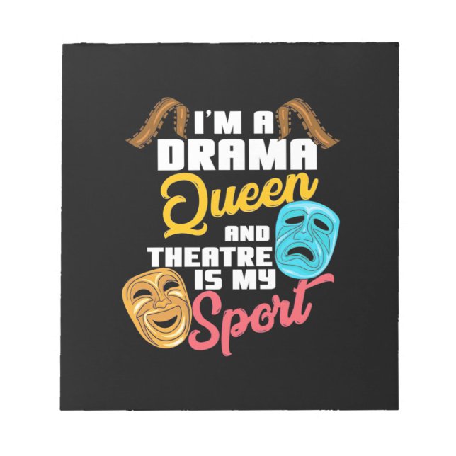Bloc De Notas Soy Una Reina Del Drama (Frente)