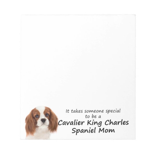 Bloc De Notas Spaniel Mom Note Pad (Frente)