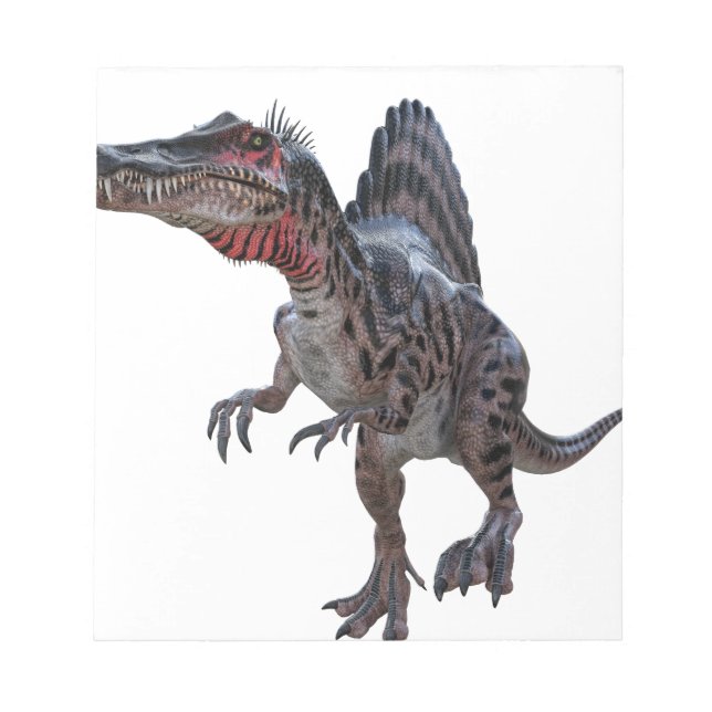 Bloc De Notas Spinosaurus corriendo (Frente)