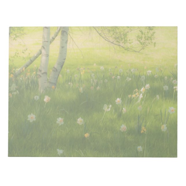 Bloc De Notas Spring Daffodils (Frente)