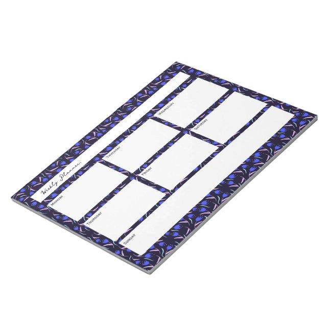 Bloc De Notas Spring Floral Pattern (Lado Derecho)