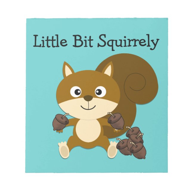 Bloc De Notas Squirrely (Frente)