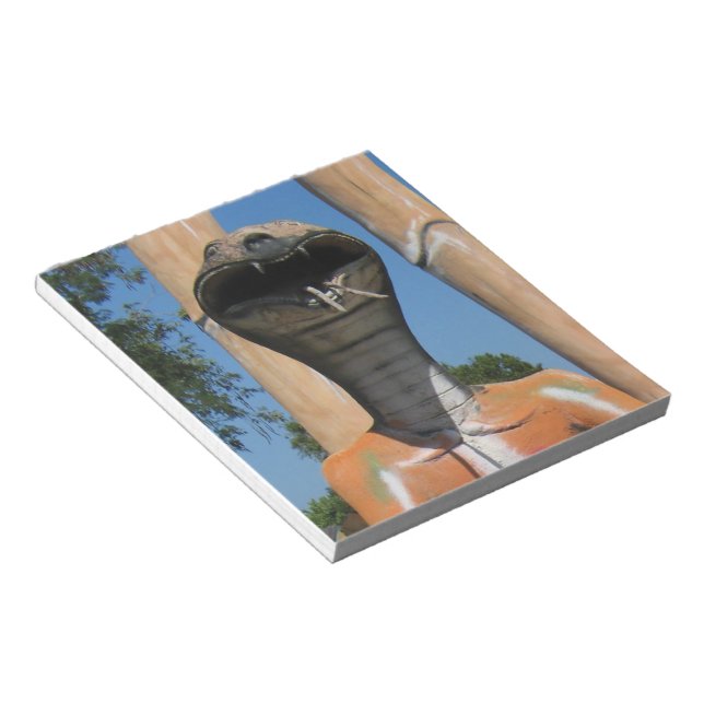 Bloc De Notas Sr. Snake AKA Cobra Jefe ... Infierno Budista (Lado Derecho)