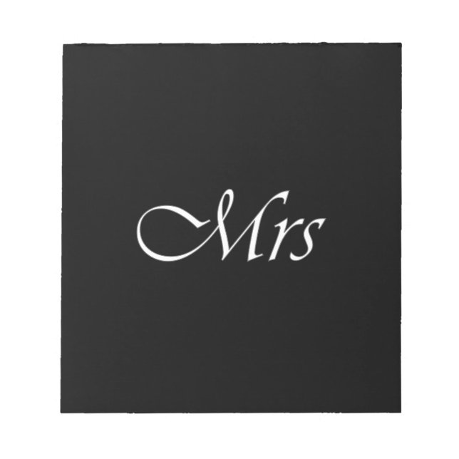 Bloc De Notas Sra. (Frente)