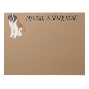 BLOC DE NOTAS ST. BERNARD NOTEPAD
