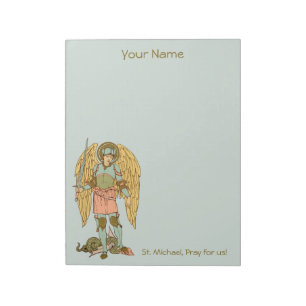 Bloc De Notas St. Michael el Archangel (RLS 12) 8.5"x11"