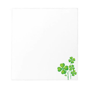 Bloc De Notas St. Patrick's Day Clover + tus ideas