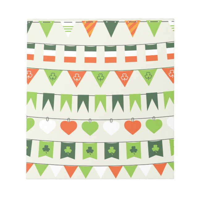 Bloc De Notas st patricks day flag (Frente)