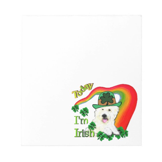 Bloc De Notas St Pats, West Highland White Terrier (Frente)