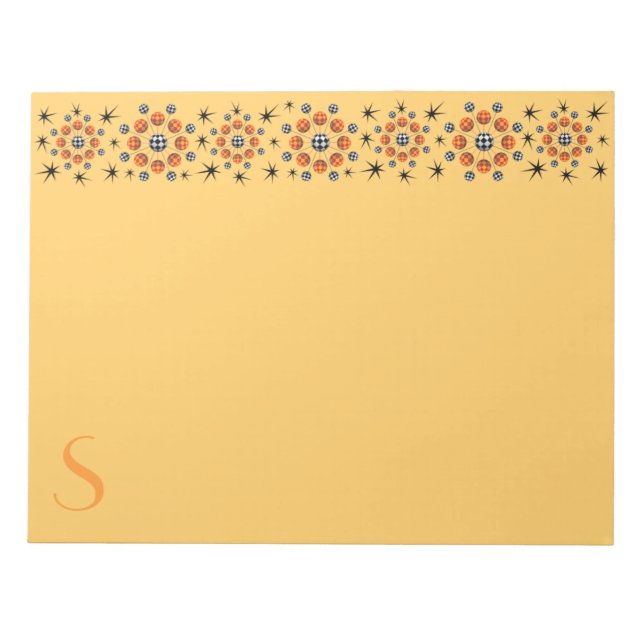 Bloc De Notas Starburts Mod 3D (Frente)