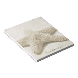 Bloc De Notas Starfish Personalizado