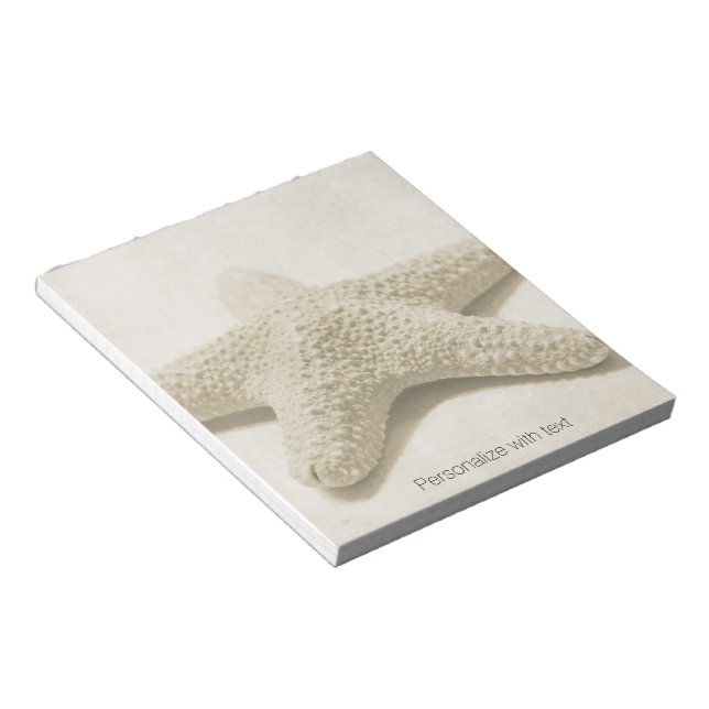 Bloc De Notas Starfish Personalizado (Lado Derecho)