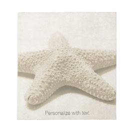 Bloc De Notas Starfish Personalizado