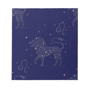 Bloc De Notas stars leo