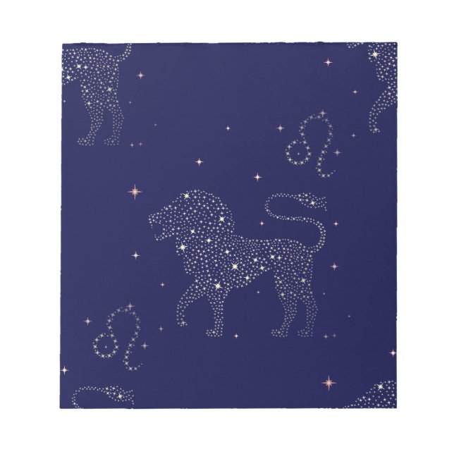 Bloc De Notas stars leo (Frente)