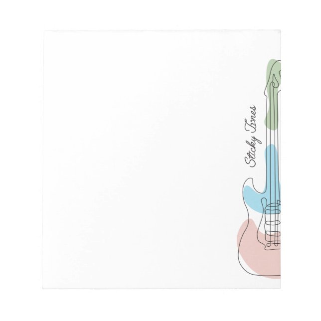 Bloc De Notas Sticky Tunes | Bloqueo de notizadores | Dejar que  (Frente)