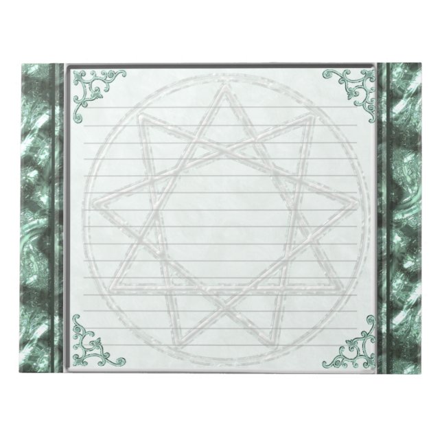 Bloc De Notas Stone Nonagram (Frente)