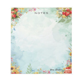 Bloc De Notas Strawberry Sweet Treat Blank Notepad