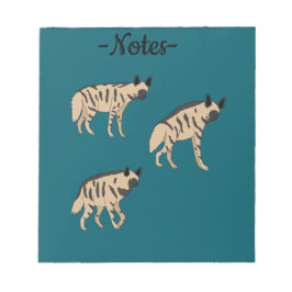 Bloc De Notas Striped Hyenas