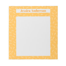 Stylish Yellow Modern Typography Personalized Name