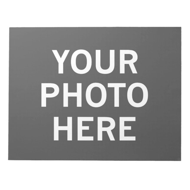 Bloc De Notas Su foto aquí (Frente)