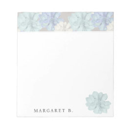 Bloc De Notas Succulents Art Pattern Custom