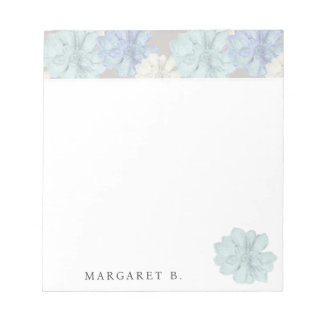 Bloc De Notas Succulents Art Pattern Custom