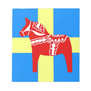 Bloc De Notas Suecia Dala Horse
