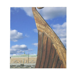 Bloc De Notas Suecia, Estocolmo, puerto, desde Gamla Stan,