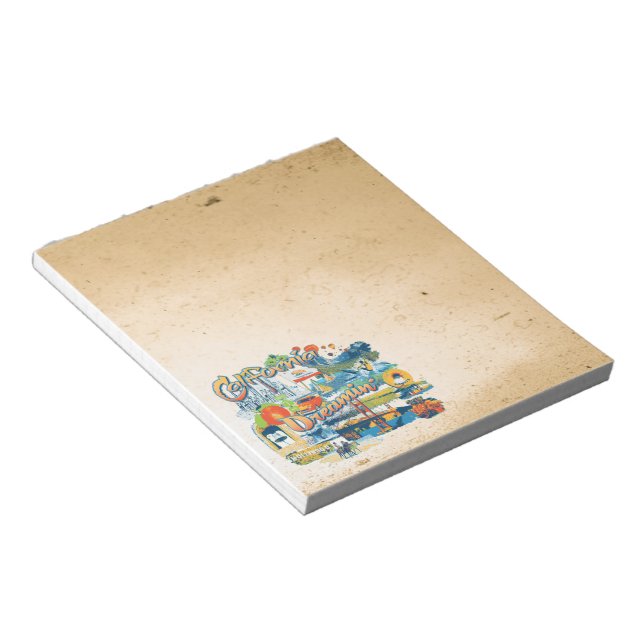 Bloc De Notas Sueño de California (Lado Derecho)