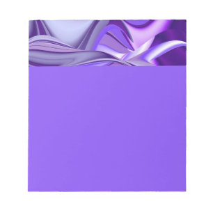 Bloc De Notas Sueños del arcoiris de flores moradas