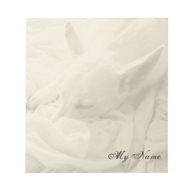 Bloc De Notas Sueños dulces ~ Notepad / 5.5"x6" / 1 Cara (Frente)
