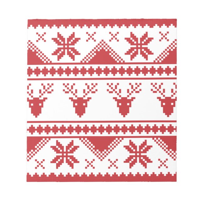 Bloc De Notas suéter de navidades feos (Frente)